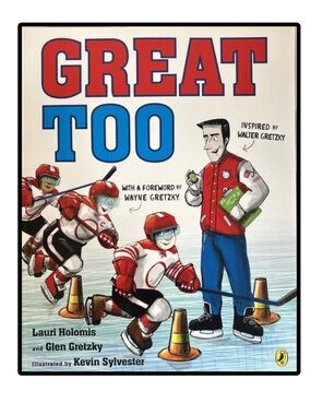 BUNDLE & SAVE🎉 Great Too Hockey Book Softcover